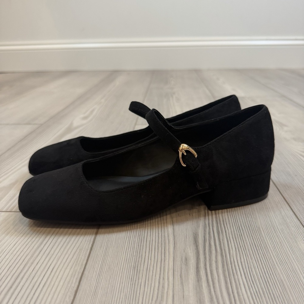 Aerosoles Women's‎ 8.5 Black Isannah Mary Jane Heel Comfort